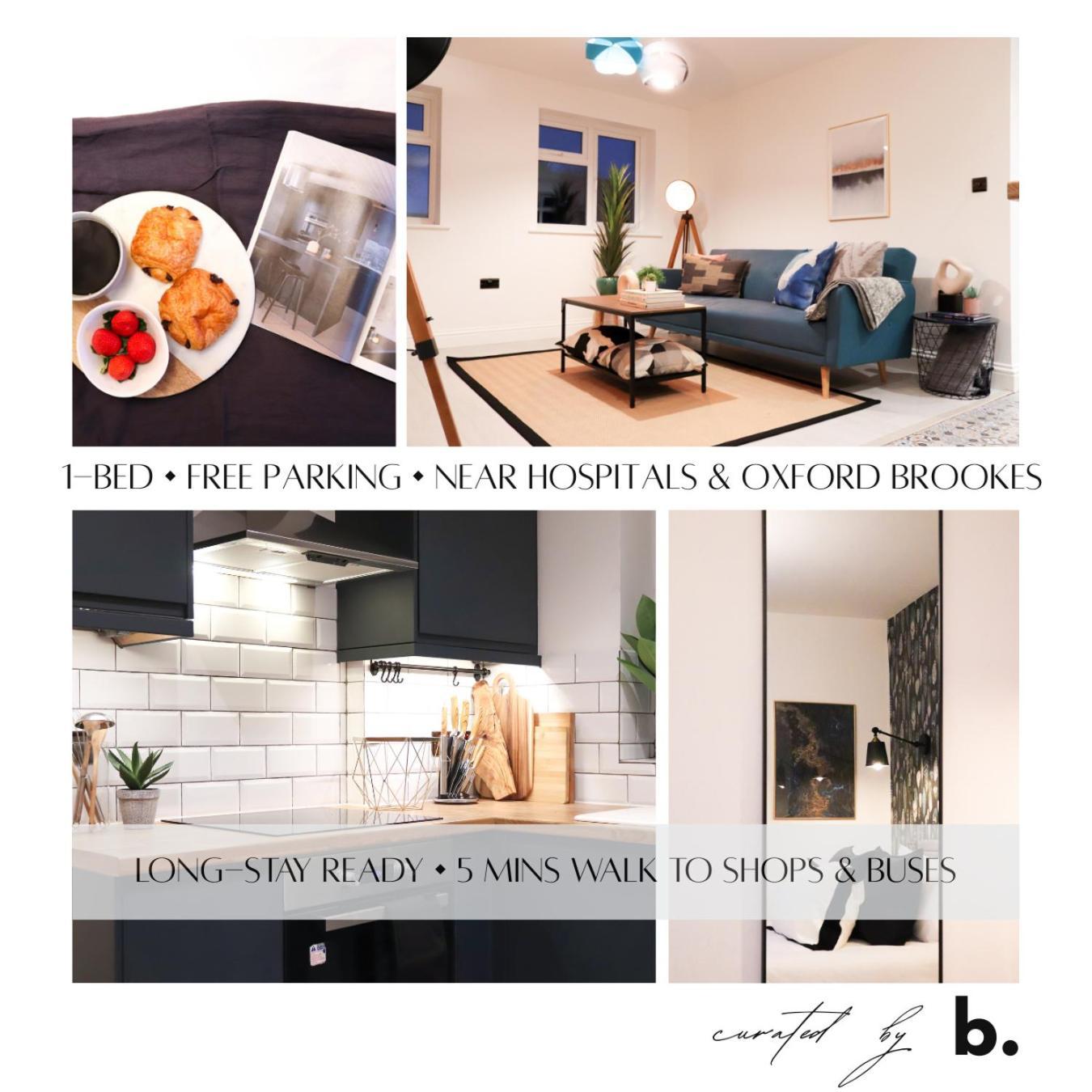 Cozy 1Br In Headington Oxford W Off-Road Parking Appartement Buitenkant foto